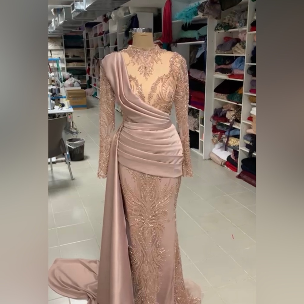 Beautiful handmade dress made in Kosovo.